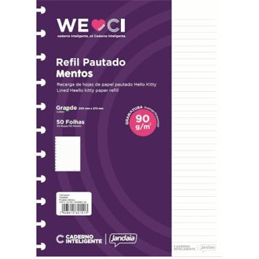 Imagem de Refil para Caderno Inteligente, Médio, Mentos, 172x231mm, 90g, 50 Folhas