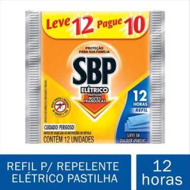 Imagem de Inseticida Sbp Pastilha Elétrico Leve 12 Pague 10 12H Refil