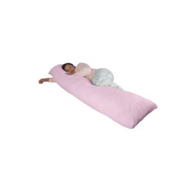 Imagem de Travesseiro de Corpo Gigante 2 Metros Happy Line Xuxão 200x48, Rosa