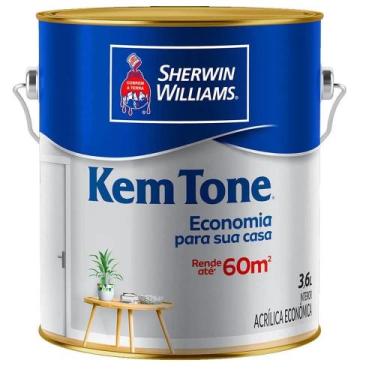 Imagem de Tinta Acrilica Vinil Kem Tone 3,6L - SHERWIN WILLIAMS, Verde Limão