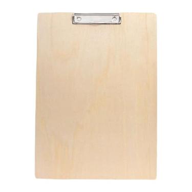 Imagem de Nishiyuenyi Prancheta de madeira para esboço, com clipe resistente, presente de aniversário, auxílio para ensino, pasta prática para esboço, sacola de artista, A3