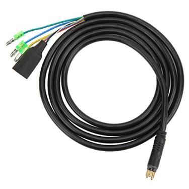 Imagem de Cabo de Extensão de Motor de 9 Pinos, à Prova D'água, Bicicleta Elétrica, 160cm, Cabo de Conversão, Conector Macho, Acessórios para Bateria de Lítio