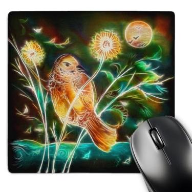 Imagem de 3dRose Mouse pad de arte digital com brilho fractal (mp_116214_1) LLC 20 x 20 x 0,65 cm