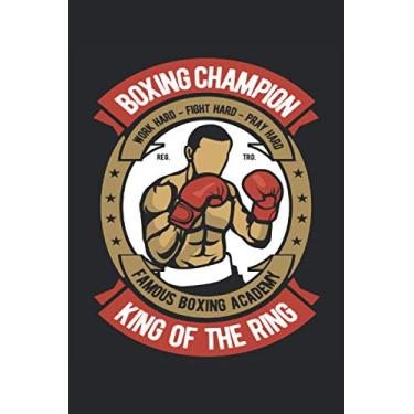 Imagem de Boxing Notebook: Boxing notebook A5 dot grid - for planning, organizing and note taking