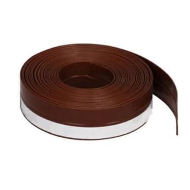 Imagem de Fita De Vedação Impermeável 5m Veda Fresta Para Vedar Porta Janela De Vidro Marrom
