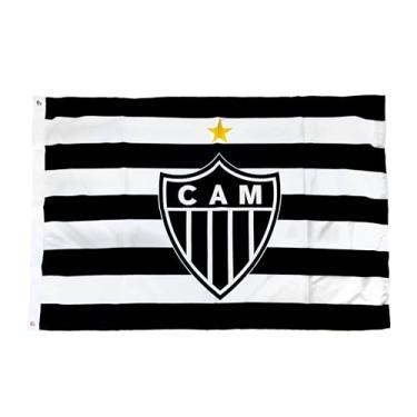 Imagem de BANDEIRA CLUBE ATLÉTICO MINEIRO 2 PANOS 0,90 X 1,30M