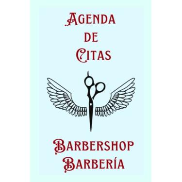 Imagem de Agenda de Citas Barbershop Barbería: Libreta para Planificar Horas de cortes de cabello para hombres