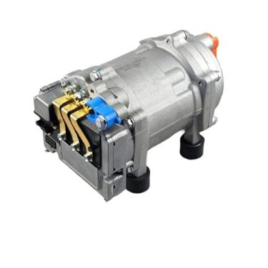 Imagem de Conjunto de compressor elétrico a/c 12v 24v, novo compressor elétrico modificado de energia para carro, caminhão, ônibus, trator, loja, automóvel, ar condicionado(24V Integral compres)
