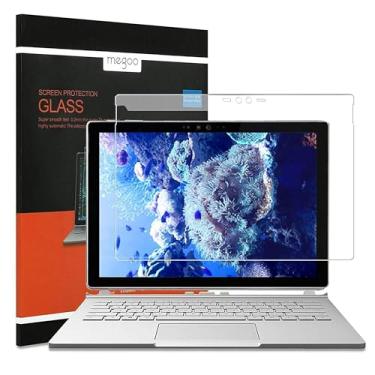 Imagem de Megoo Protetor de tela para Surface Book 2 de 13,5 polegadas, vidro temperado//resistente a arranhões, compatível com Microsoft Surface Book 1/2