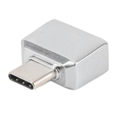 Imagem de Leitor de Impressão Digital USB C para 10 11 Olá, Scanner de Impressão Digital PC Dongle, Chave de Segurança de Correspondência Rápida de Toque de 360 ​​°, até 10 Usuários, para