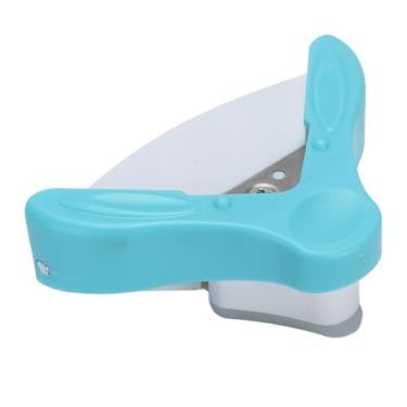 Imagem de Perfurador de Papel de Canto, Cortador Redondo de Canto R5 para Artesanato, Ferramenta Portátil de Scrapbooking ABS Com Capacidade de 4 Folhas para Cartões de Visita