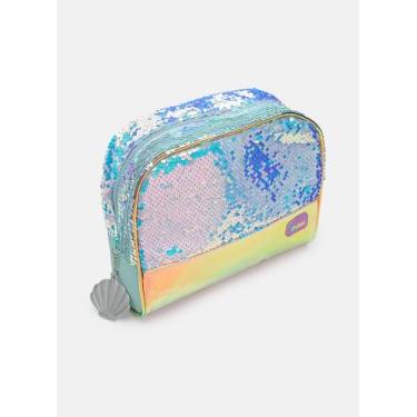 Imagem de Necessaire Grande Paete Pet Sereia - Puket, UN, Verde agua