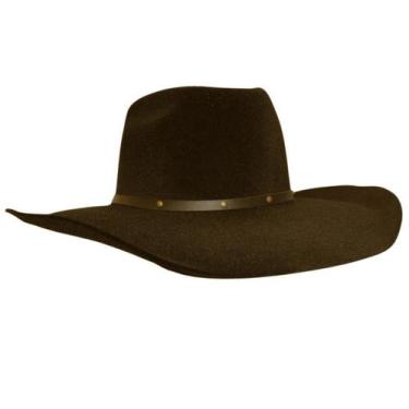 Imagem de Chapéu Chapelaria Vintage Australiano Marrom, P, Marrom