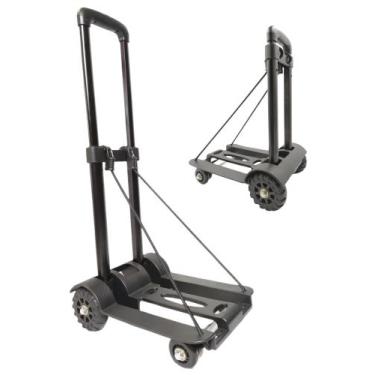 Imagem de Carrinho De Compras Dobrável Ajustável Até 50kg - KINGLEEN