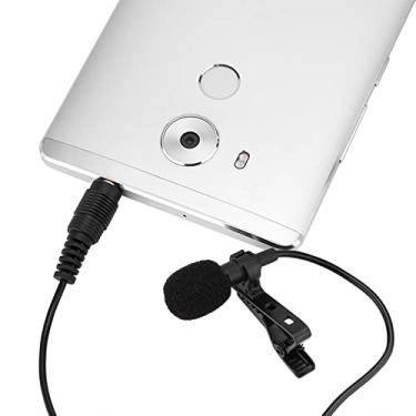 Imagem de Microfone Com Clipe, Microfone de 3,5 Mm para Carro Com Estéreo Habilitado para, Rádio, GPS e DVD Microfone de Cabo de para Câmera de Telefone, Carro e Unidade Principal do