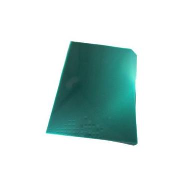 Imagem de Capa para encadernação Ofício Verde PP Line 0,30mm 100un - Lassane