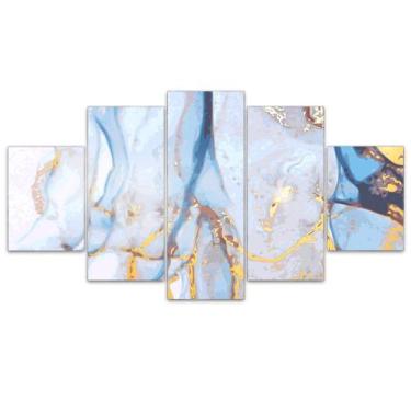 Imagem de Quadro Decorativo em Mosaico MDF Mármore 19 115x60cm - Império da Impr