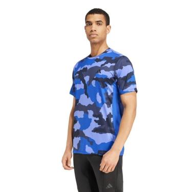 Imagem de Camiseta Adidas Essentials Treino Masculina - Azul 2GG-Masculino