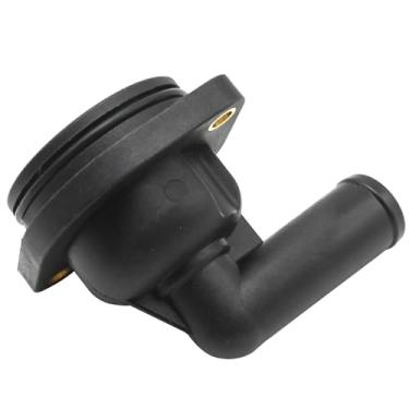 Imagem de EATAKWARD Conjunto de carcaça do termostato 892864T04, substituição para motor de popa Mercury Verado 350 300 275 250 225 200 175 150 135 400HP, substitui 18-3631 8M0174561