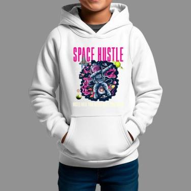 Imagem de Moletom Canguru Infanto Juvenil Streetwear Casual Inverno Blusa De Fri