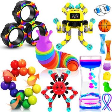 Imagem de Brinquedos Sensoriais Fidget Dr.Kbder - Pacote com 15 Peças para Crian