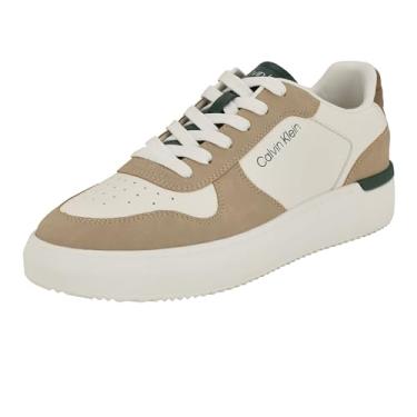Imagem de Calvin Klein Brayton Tênis masculino, Natural/verde claro 112, 45