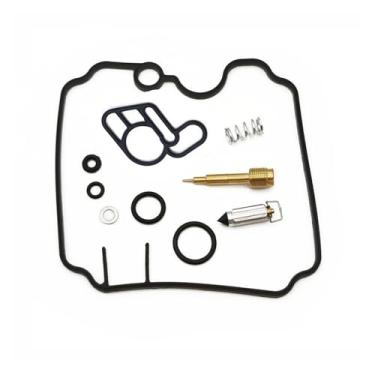 Imagem de Kit de reparo de carburador de motor de motocicleta Parafuso de ar de junta de válvula de agulha para XJ600N XJ600S DiversionXJ 600 XJ600 N S 1992-1994 (cinza escuro)