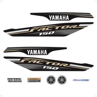 Imagem de Adesivos Para Moto Yamaha Factor 150 Flex 2019 2021 Kit - SPORTINOX, M