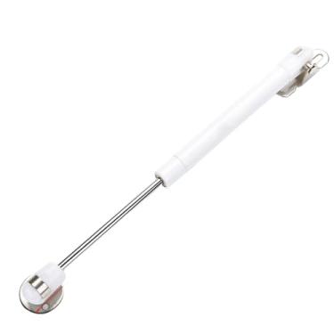 Imagem de 4 peças dobradiças de mola a gás para porta de armário 6-15 kg dobradiça hidráulica para armário de cozinha suporte para tampa caixa de móveis ferragens (10 kg (100 N) (22 lb)/branco)