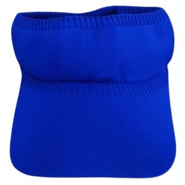 Imagem de Viseira Esportiva Fitness Moda Feminina Praia Verão Sol Monocromatica 