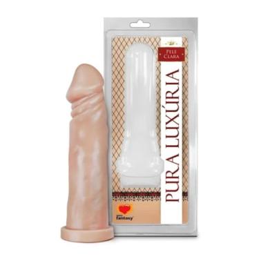 Imagem de Pênis Realístico Maciço 19 X 4,9Cm Prazer Intenso Brinquedo Sexual Grosso Orgasmo e Autoconhecimento