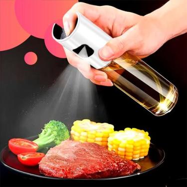 Imagem de Spray de Azeite para Uso Culinário Tampa Branca 100ml Multiuso - Dassh