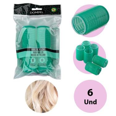 Imagem de Kit 20 Bobs Para Cabelo Formador de Cachos 36mm Salão de Beleza Casa D