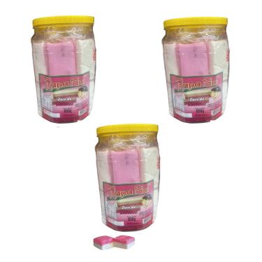 Imagem de Kit 3 Potes com 20un Doce Geleia De Mocotó 650g Festas