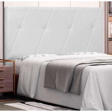 Imagem de Cabeceira Queen Aquilla Poliuretano Branca