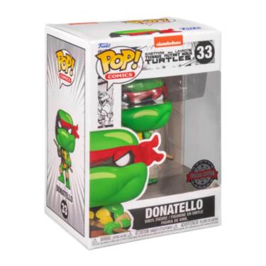 Imagem de Boneco As Tartarugas Ninja Donatello 33 Funko Pop Comics