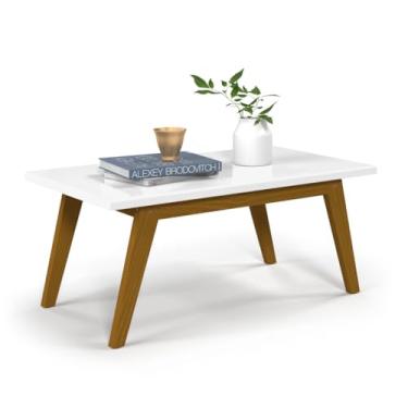 Imagem de Mesa De Centro Decorativa Para Sala De Estar(Branco)