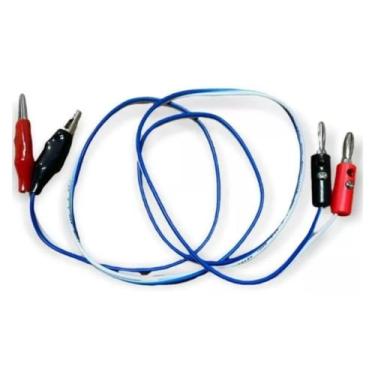 Imagem de Cabo Fonte Alimentação e Multímetro Ponta Jacaré 60cm - Yaxun