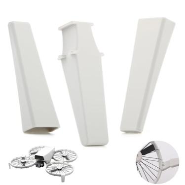 Imagem de Trem de pouso de extensão para DJI Flip Portable Legs Height Extender Rear Bracket Height Increasing Feet Kickstand for Flip Drone Accessories