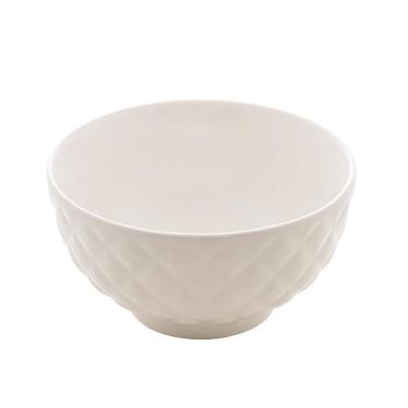 Imagem de Bowl de Porcelana Diamond Branco 11,5cm -Lyor