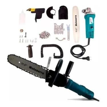 Imagem de Motoserra Eletroserra 220VIWM Esmerilhadeira Angular Lixadeira 4'' 110