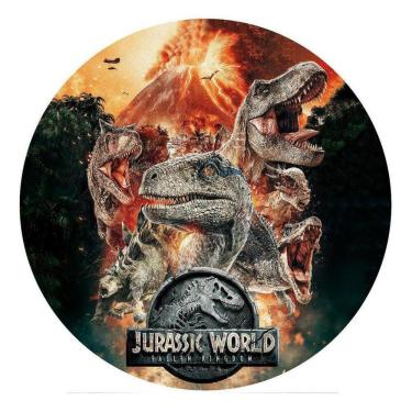 Imagem de Painel Redondo 3D Sublimado Dinossauro Frd-4983