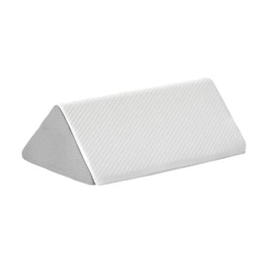 Imagem de Ｂｅｓｇａ Travesseiro de cunha para joelho, triângulo, leitura, respirável, versátil, confortável, macio e relaxante, elevação pernas, travesseiro de joelho