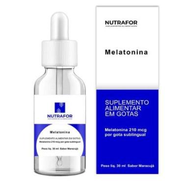 Imagem de Melatonina em Gotas Líquida 30ml 600 doses - Sono Reparador-Unissex