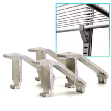 Imagem de Kit Suportes Prateleira P/ Geladeira / Freezer Expositor - Refrigerawe