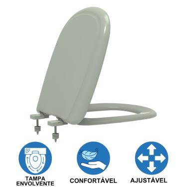 Imagem de Tampa Assento Vaso Sanitário Icasa Sabatini Branco