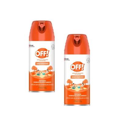 Imagem de Kit 2 OFF! Repelente De Insetos Aerossol Family 170Ml Off