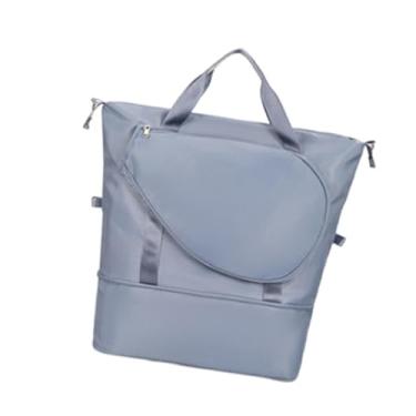 Imagem de YIJU Bolsa de tênis expansível multifuncional para mulheres e homens Bolsa de badminton premium esportiva, Azul