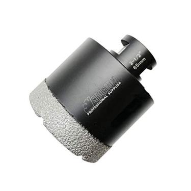 Imagem de Shdiatol Brocas de núcleo de diamante para serra de porcelana de azulejo de cerâmica, tijolo de mármore, A854751565, Preto, 65mm(2-1/2 In.)