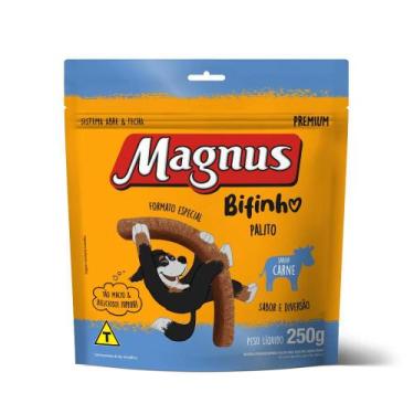 Imagem de Bifinho Magnus Palitos para Cães Adultos Sabor Carne 250g - ADIMAX